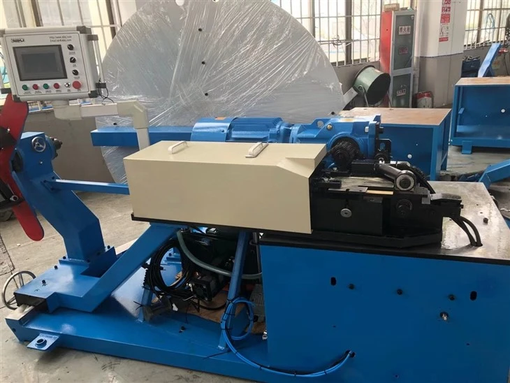 Round Spiral Helix Making Galvanized Spiro Tubeformer Machine